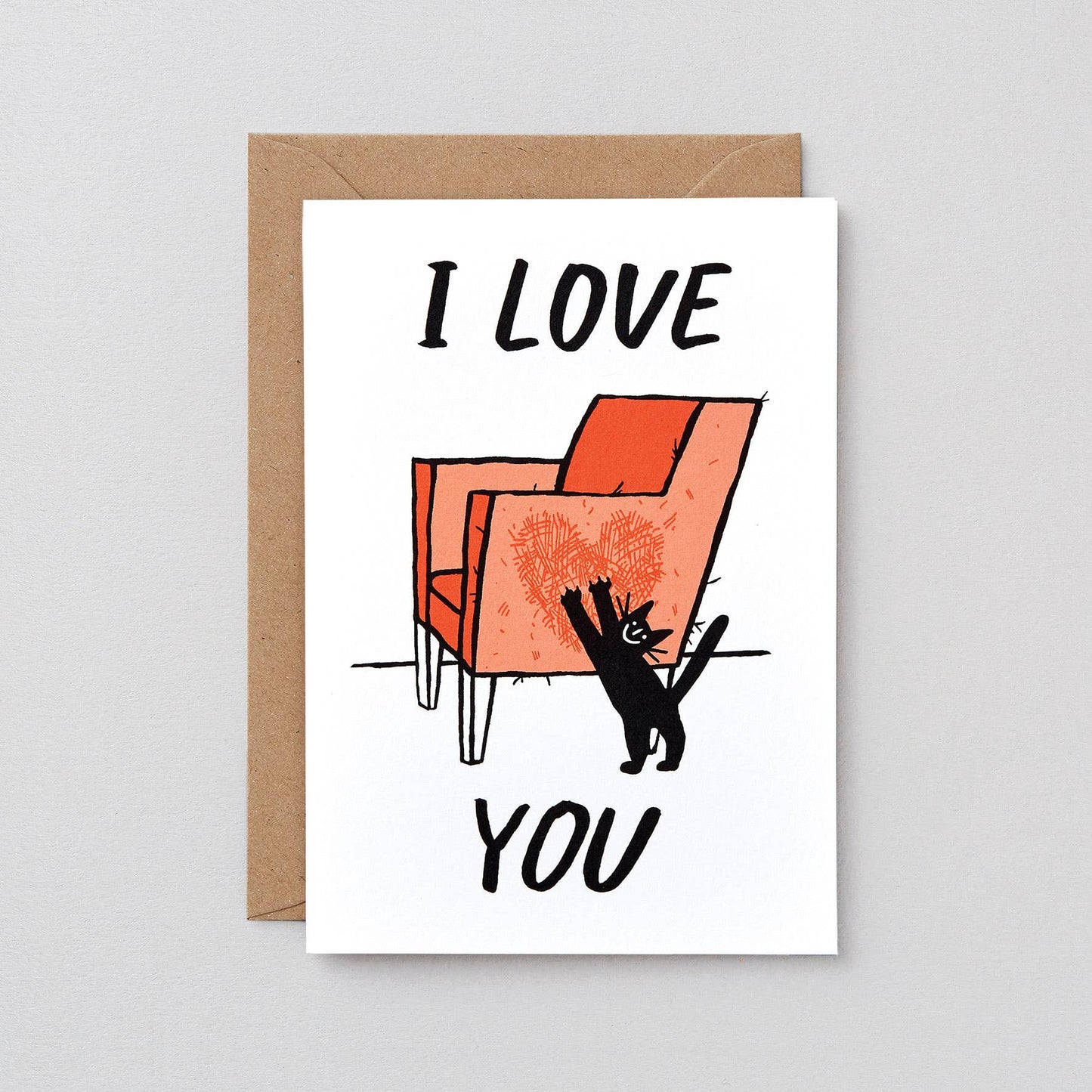 Cat Love Card