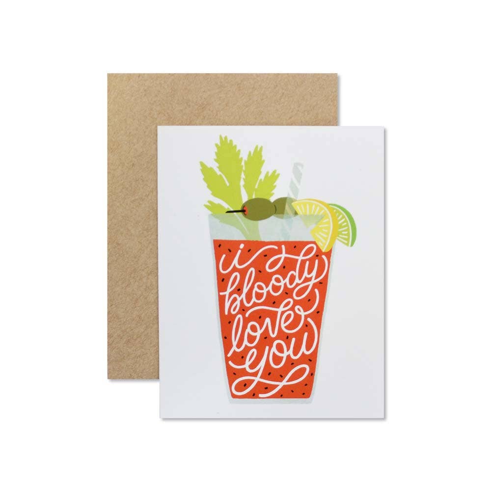 I Bloody Love You Card