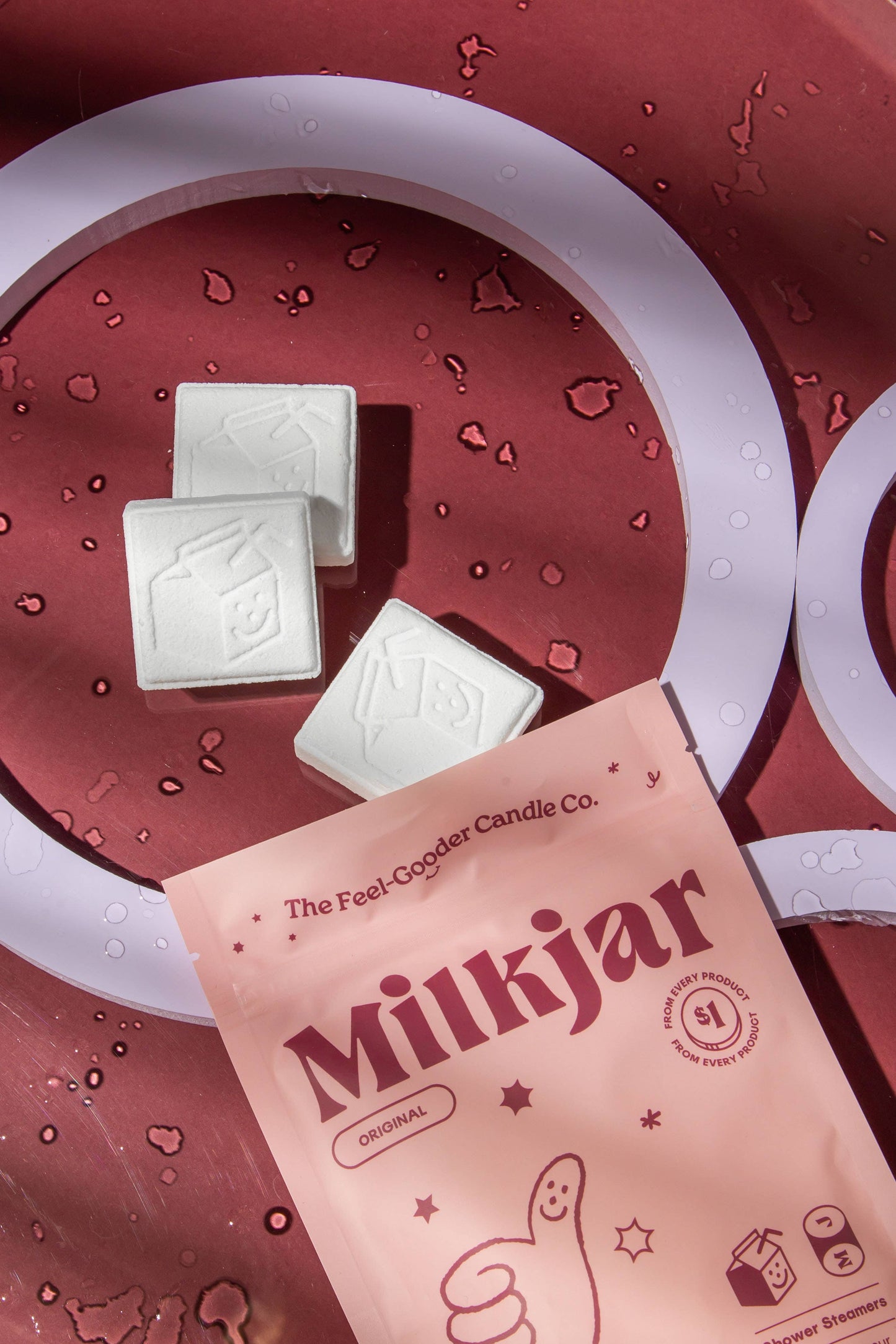 Milk Jar - Dandy Shower Steamers