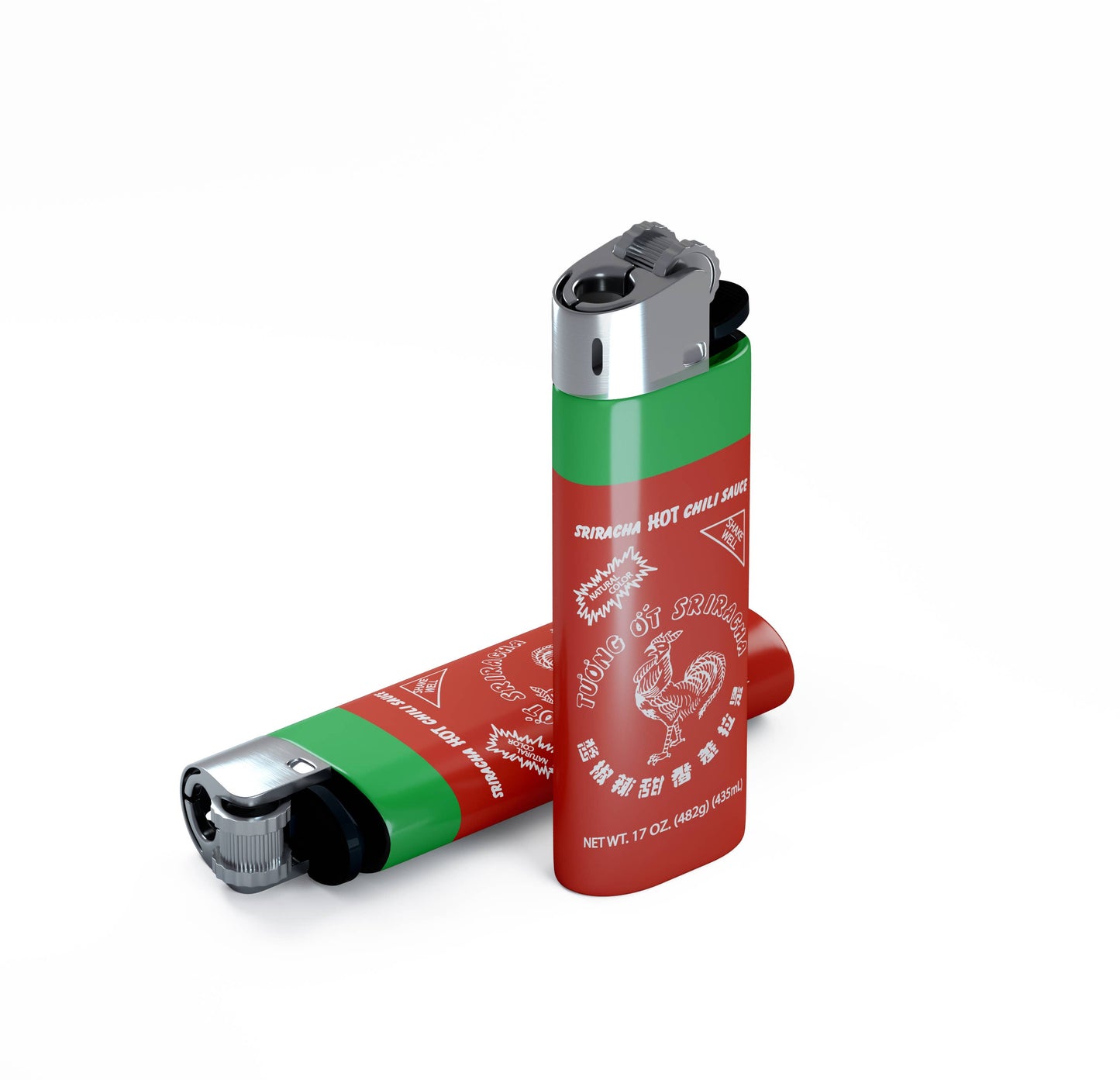 Sriracha Lighter: Packaged Lighter