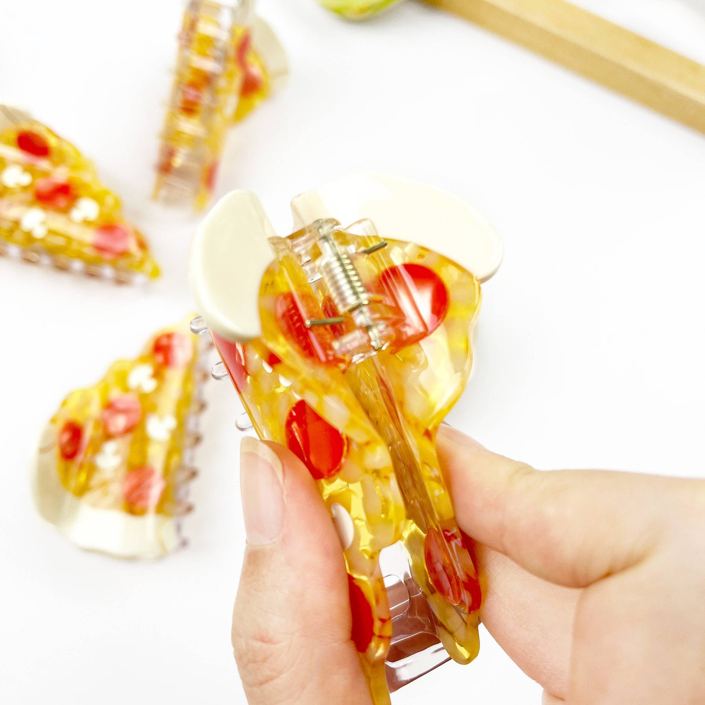 Pizza Hair Clip