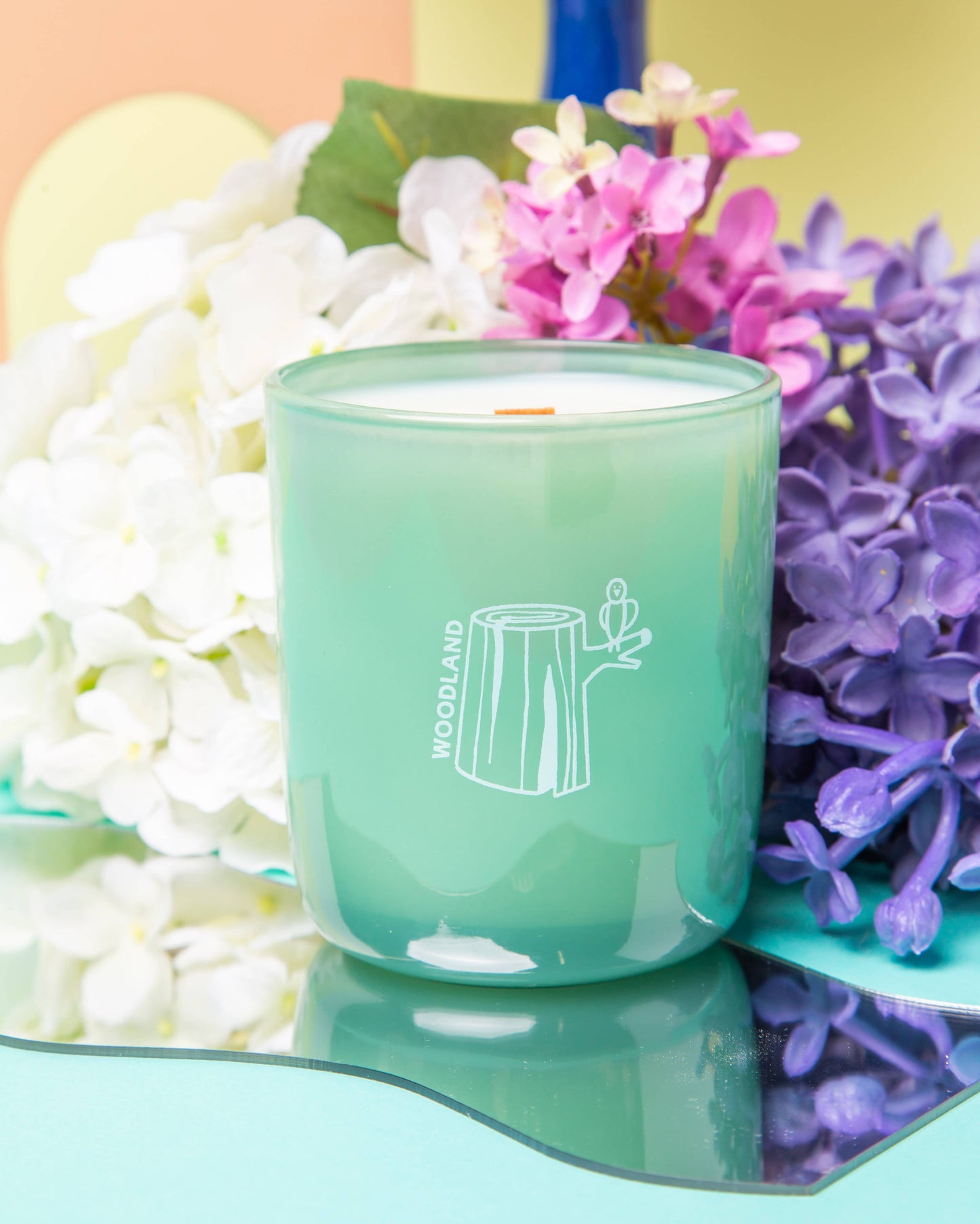 Milk Jar - Woodland Candle