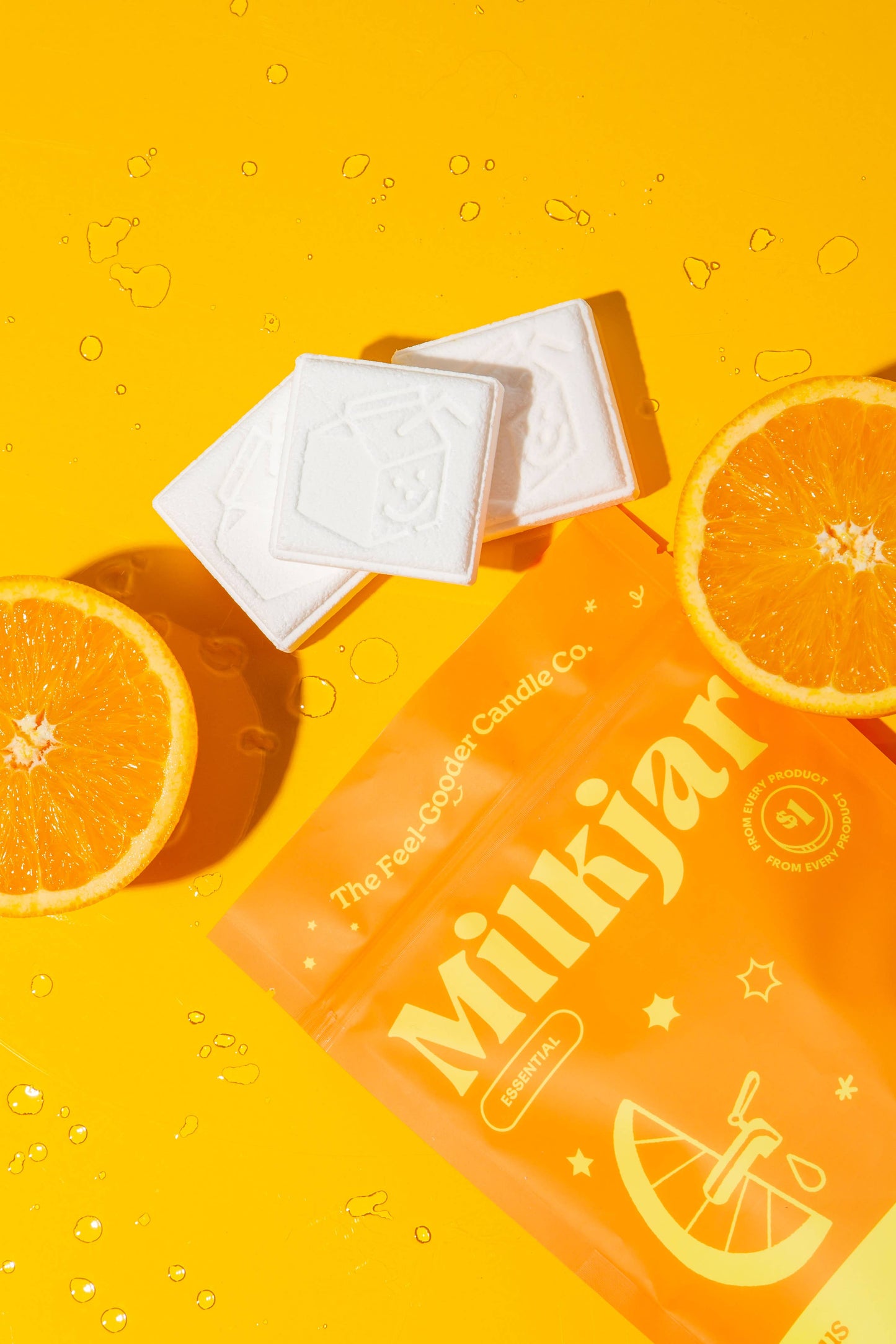 Milk Jar - Citrus Shower Steamers