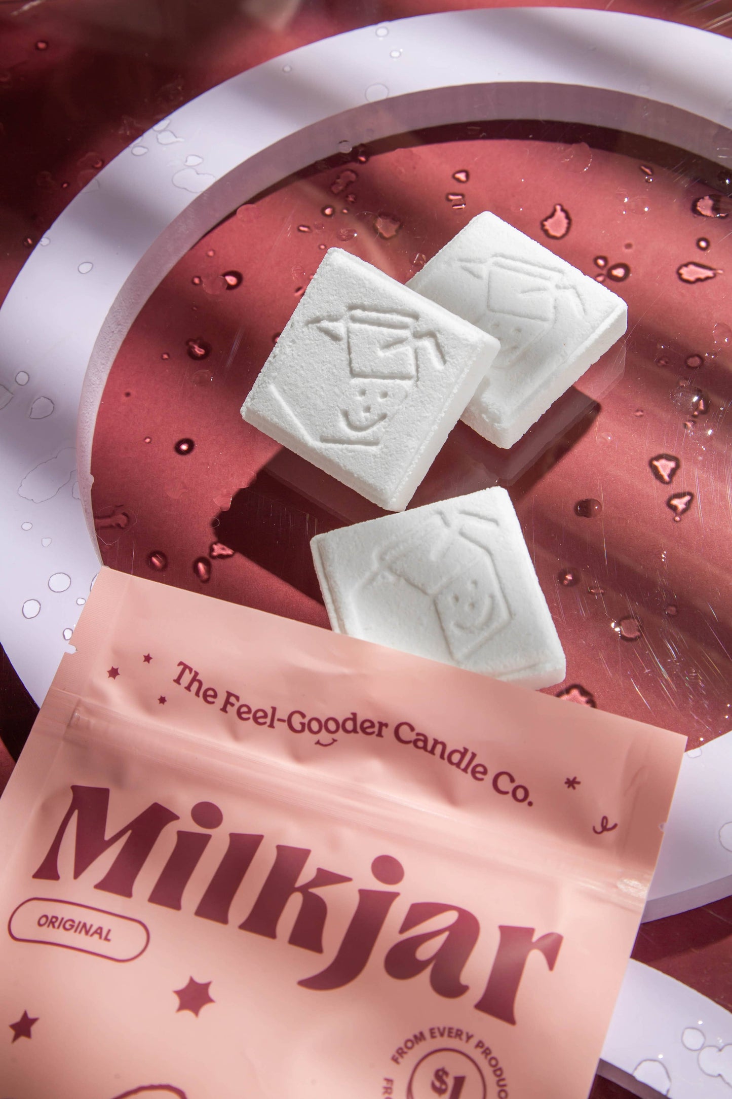 Milk Jar - Dandy Shower Steamers