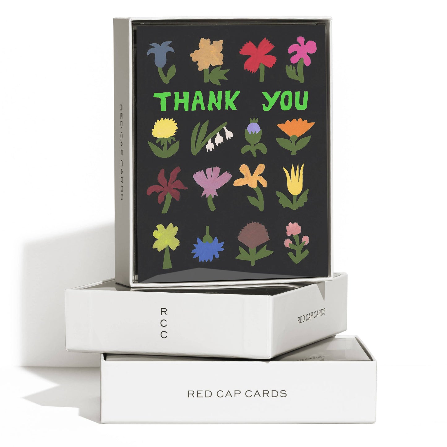 Little Flowers thank you greeting card: Singles