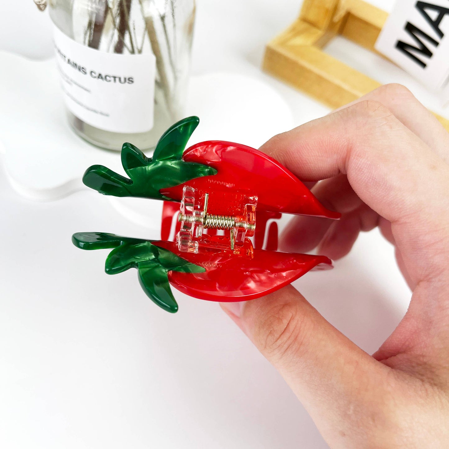 Strawberry Hair Claw