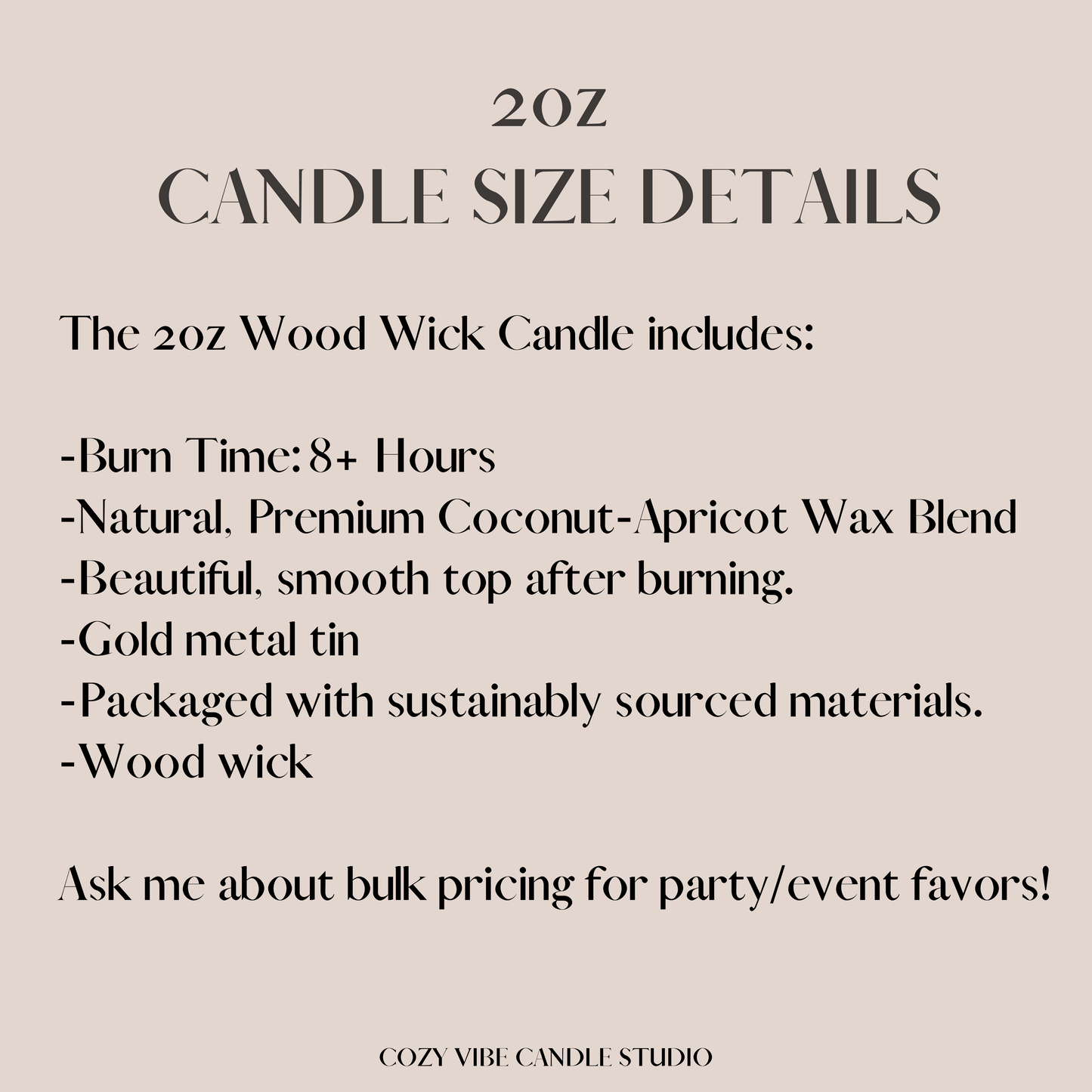 Sage + Salt Water | 2oz Travel Candle