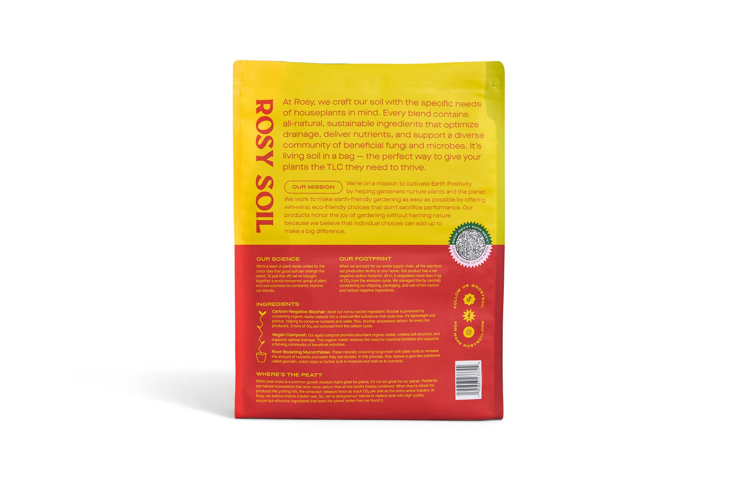 4qt Organic potting soil mix, indoor, houseplant & herbs