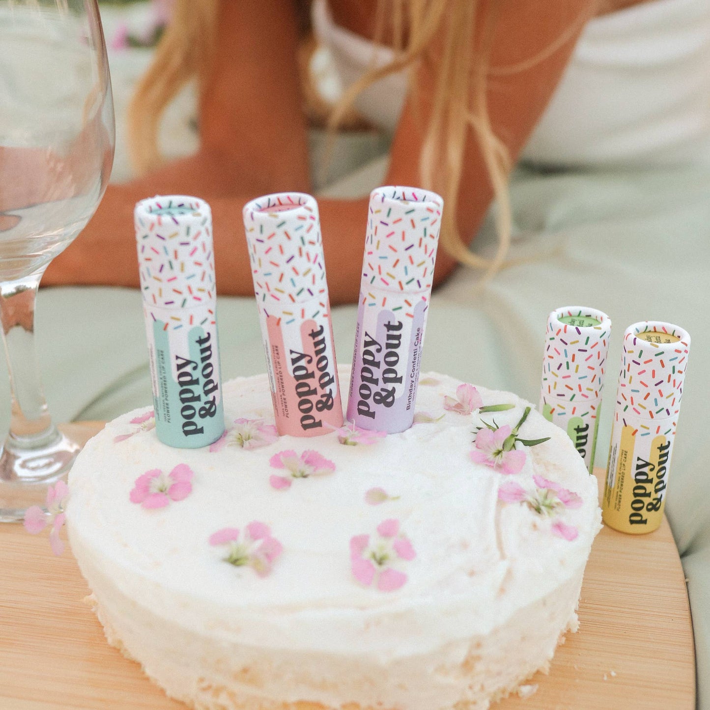 Pink Confetti Cake Lip Balm