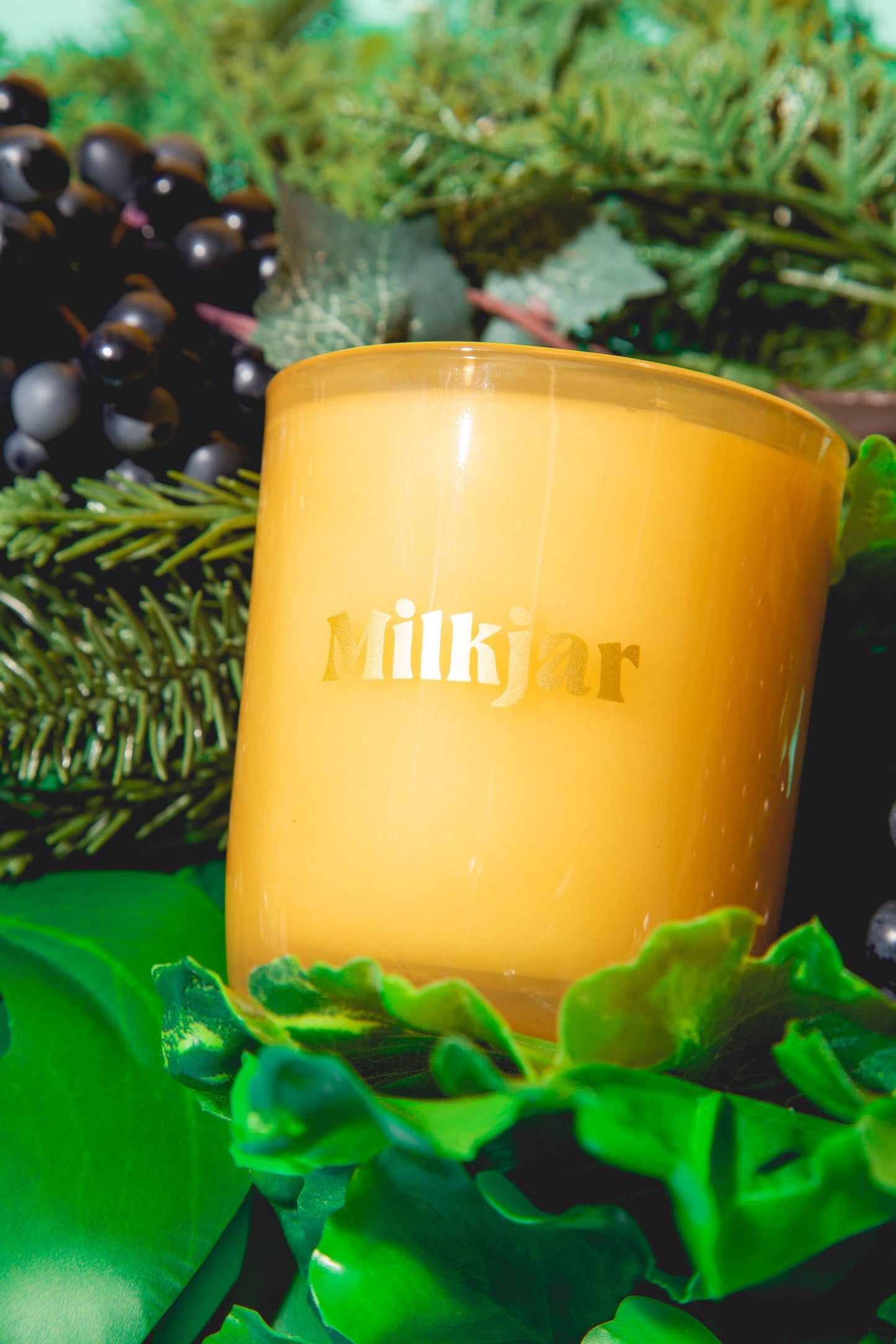 Milk Jar - Garden State Candle