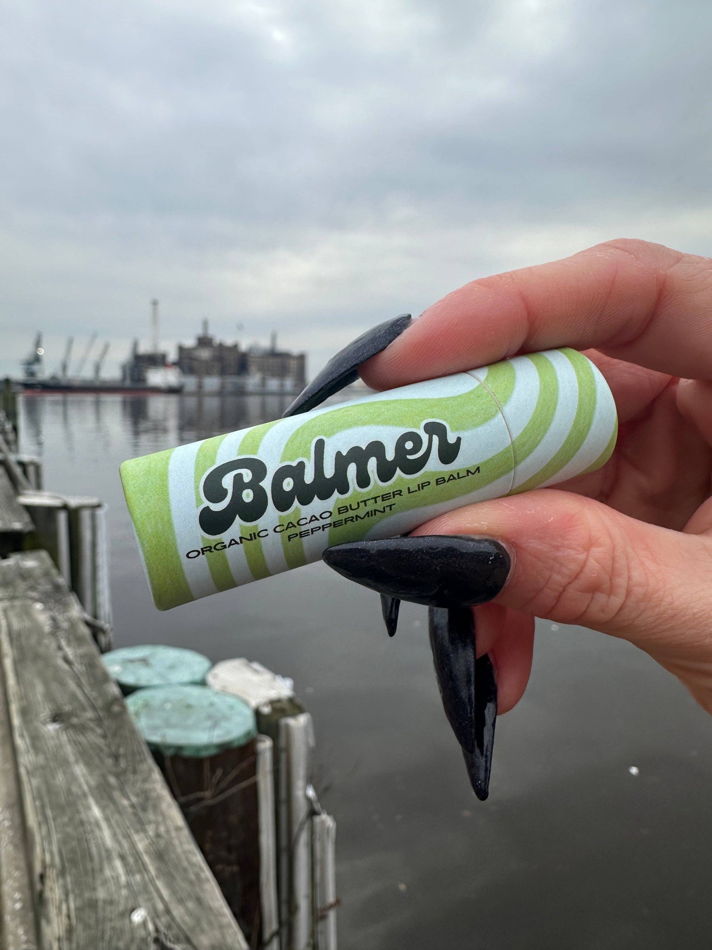 Peppermint Lip Balm - Balmer Cacao Butter Lip Balm