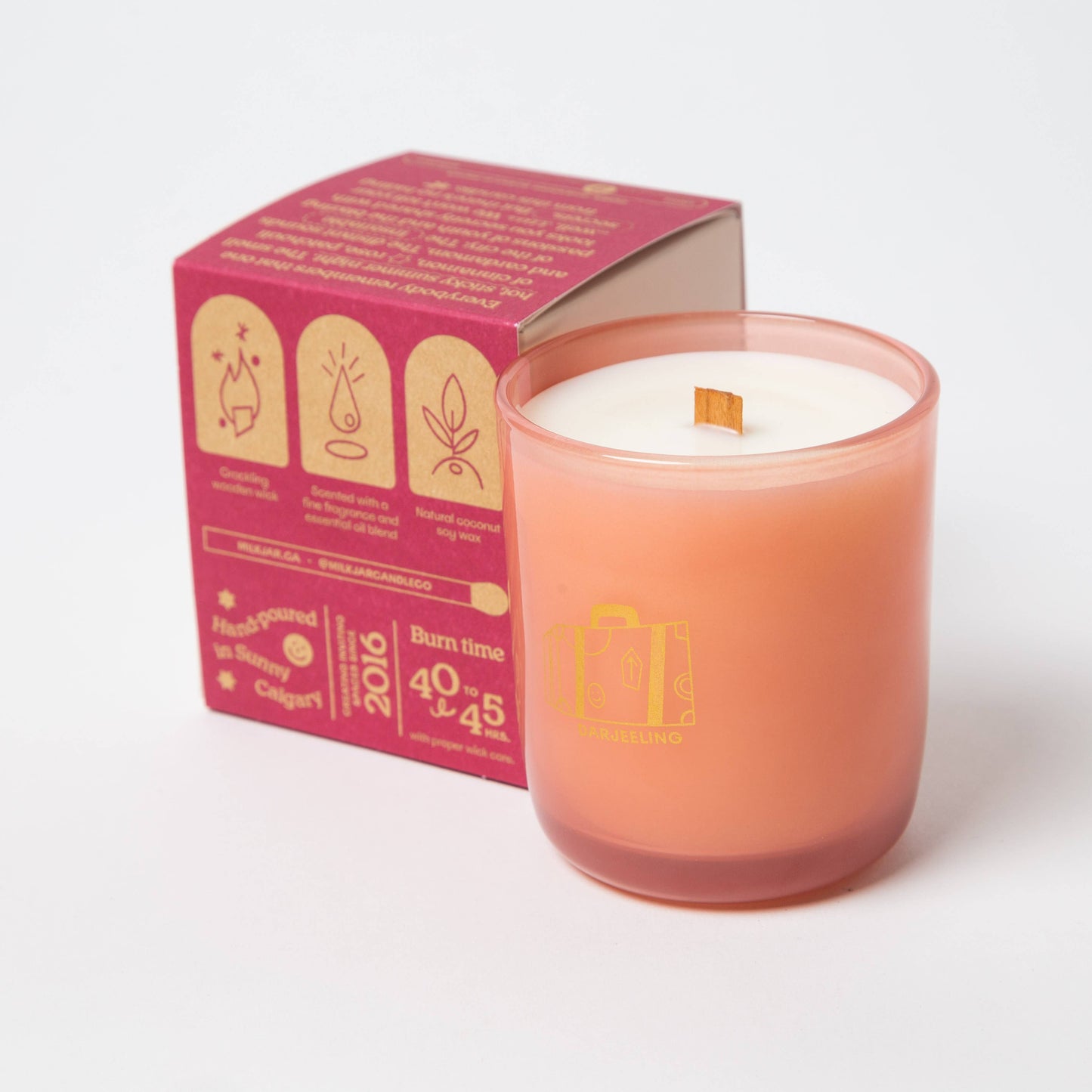 Milk Jar - Darjeeling Candle