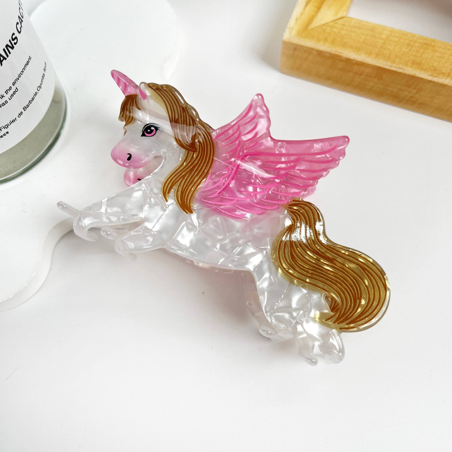 Unicorn Hair Claw