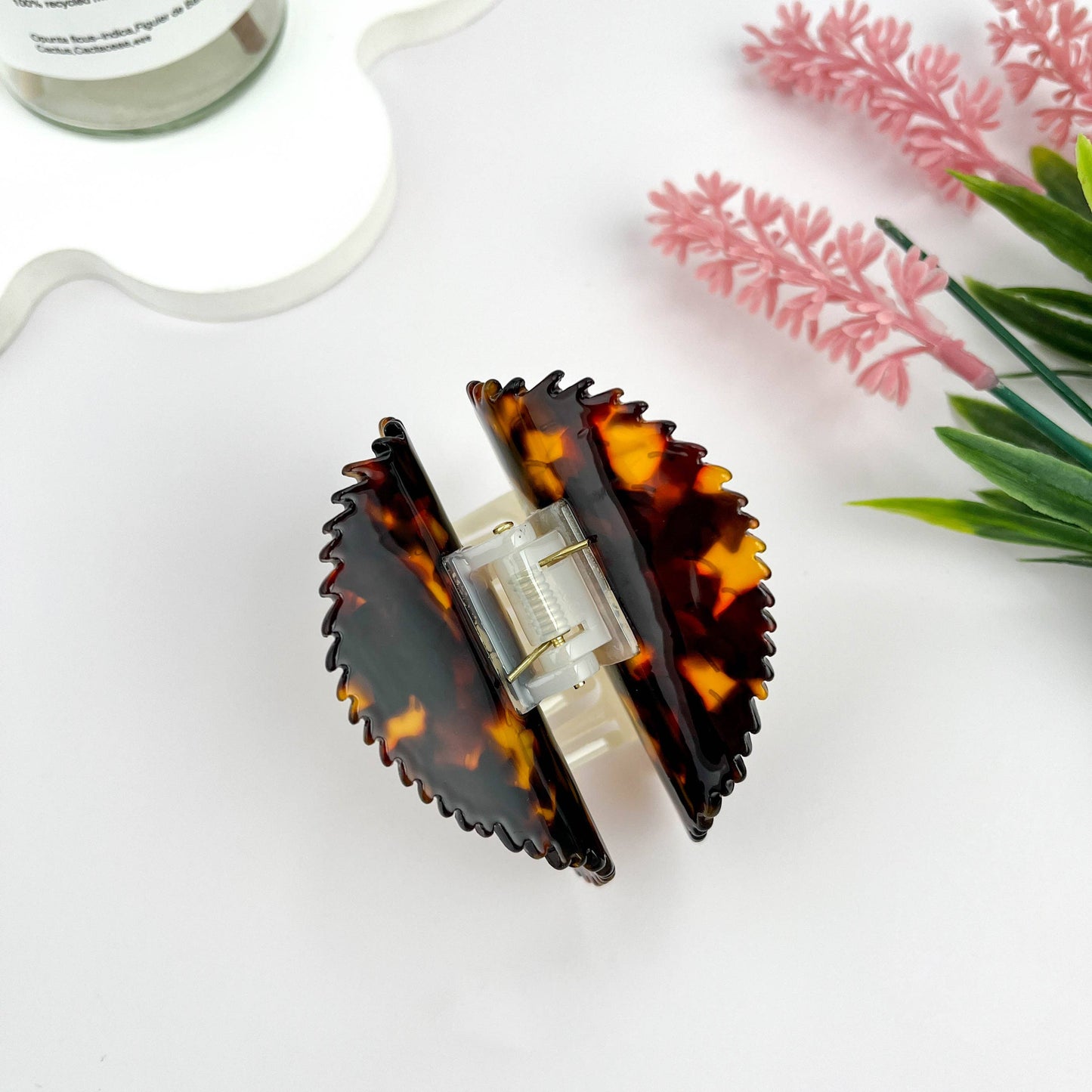 Hedgehog Hair Claw Clip