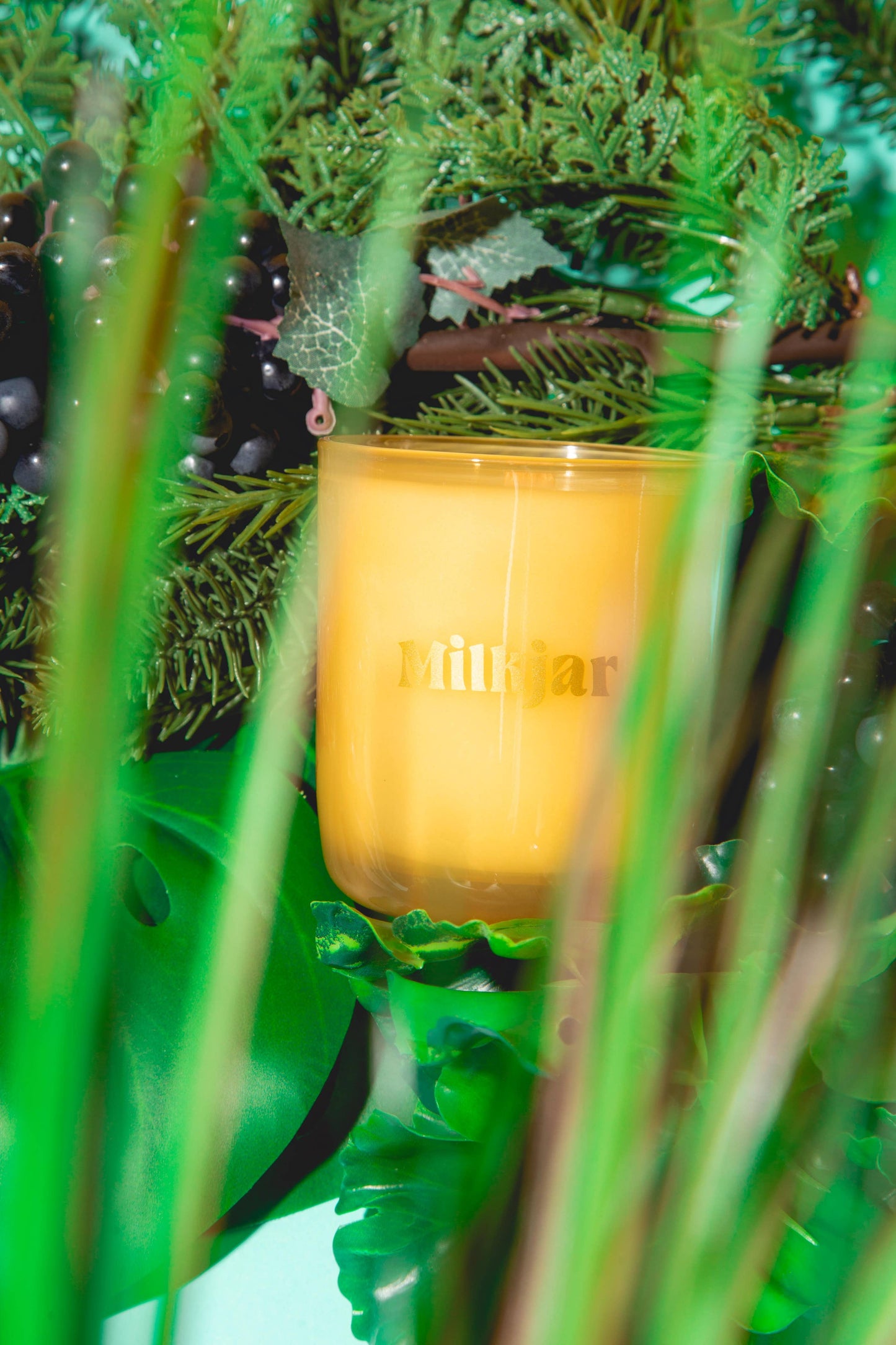 Milk Jar - Garden State Candle