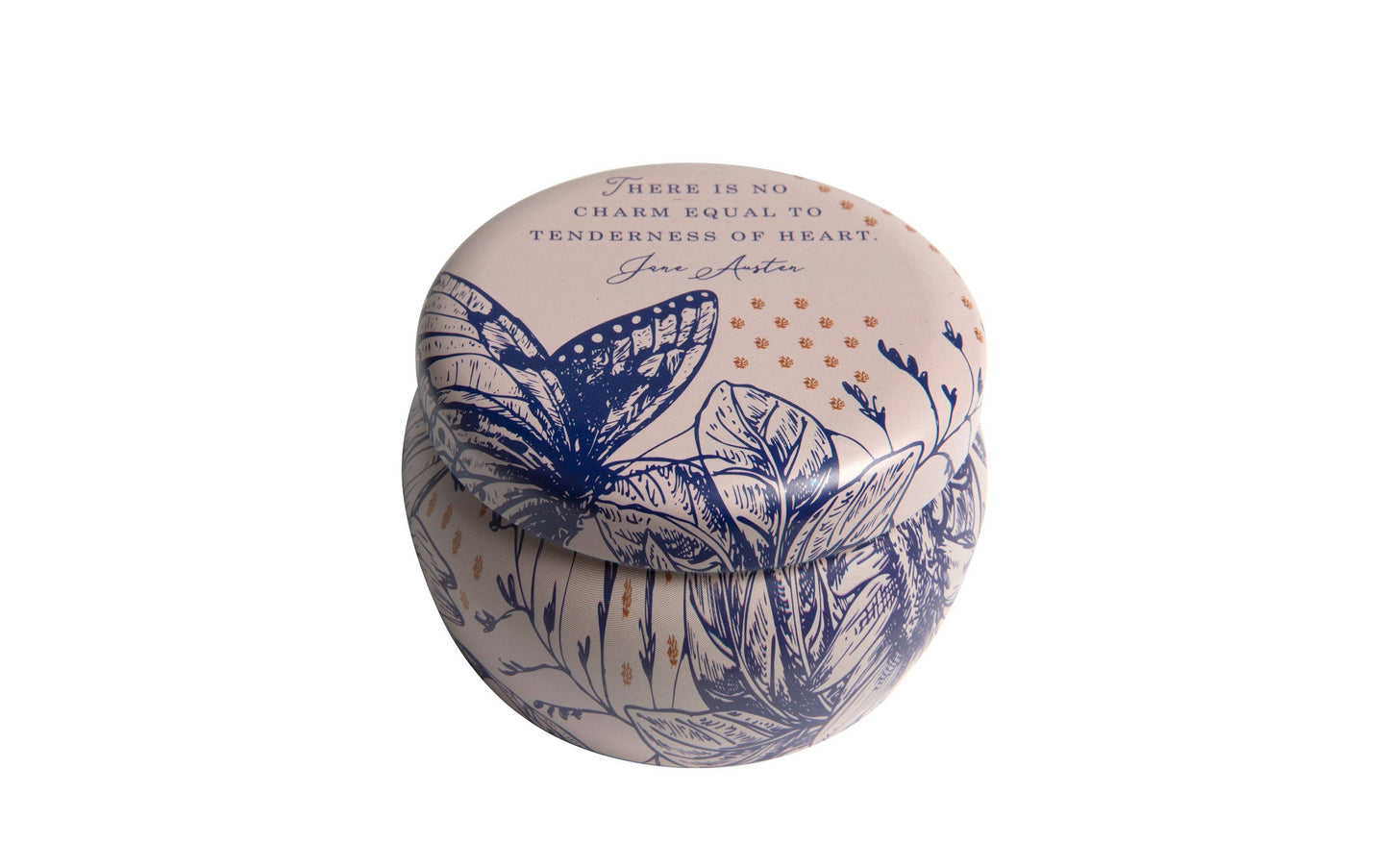 Jane Austen: Tenderness of Heart Scented Tin Candle (3oz)