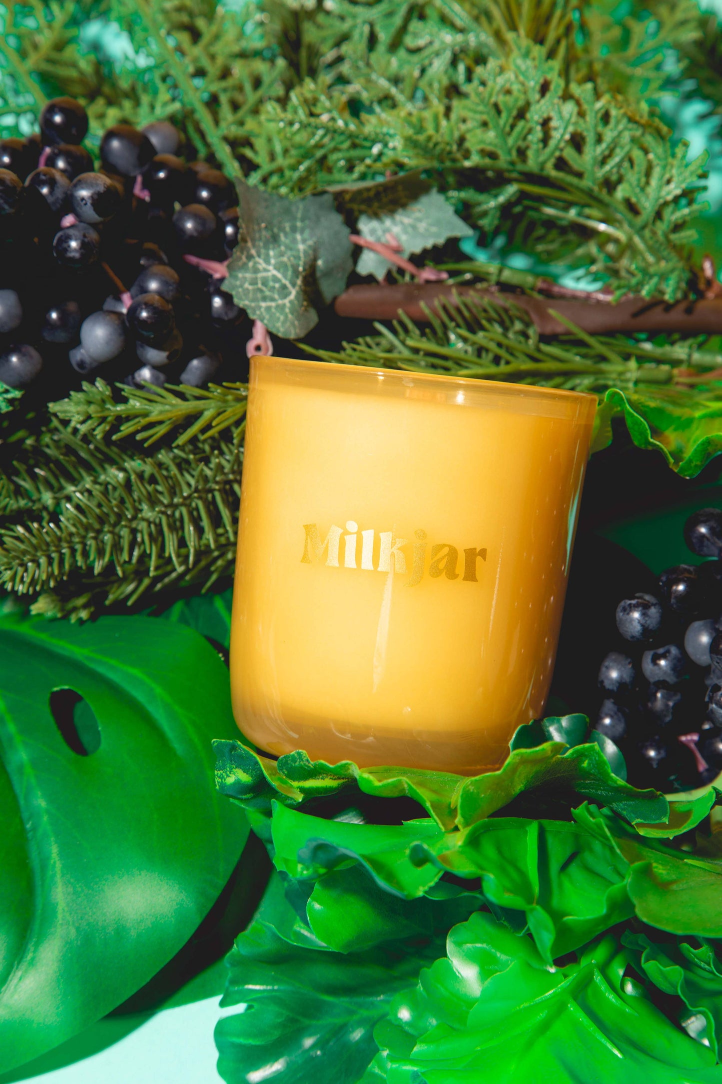 Milk Jar - Garden State Candle