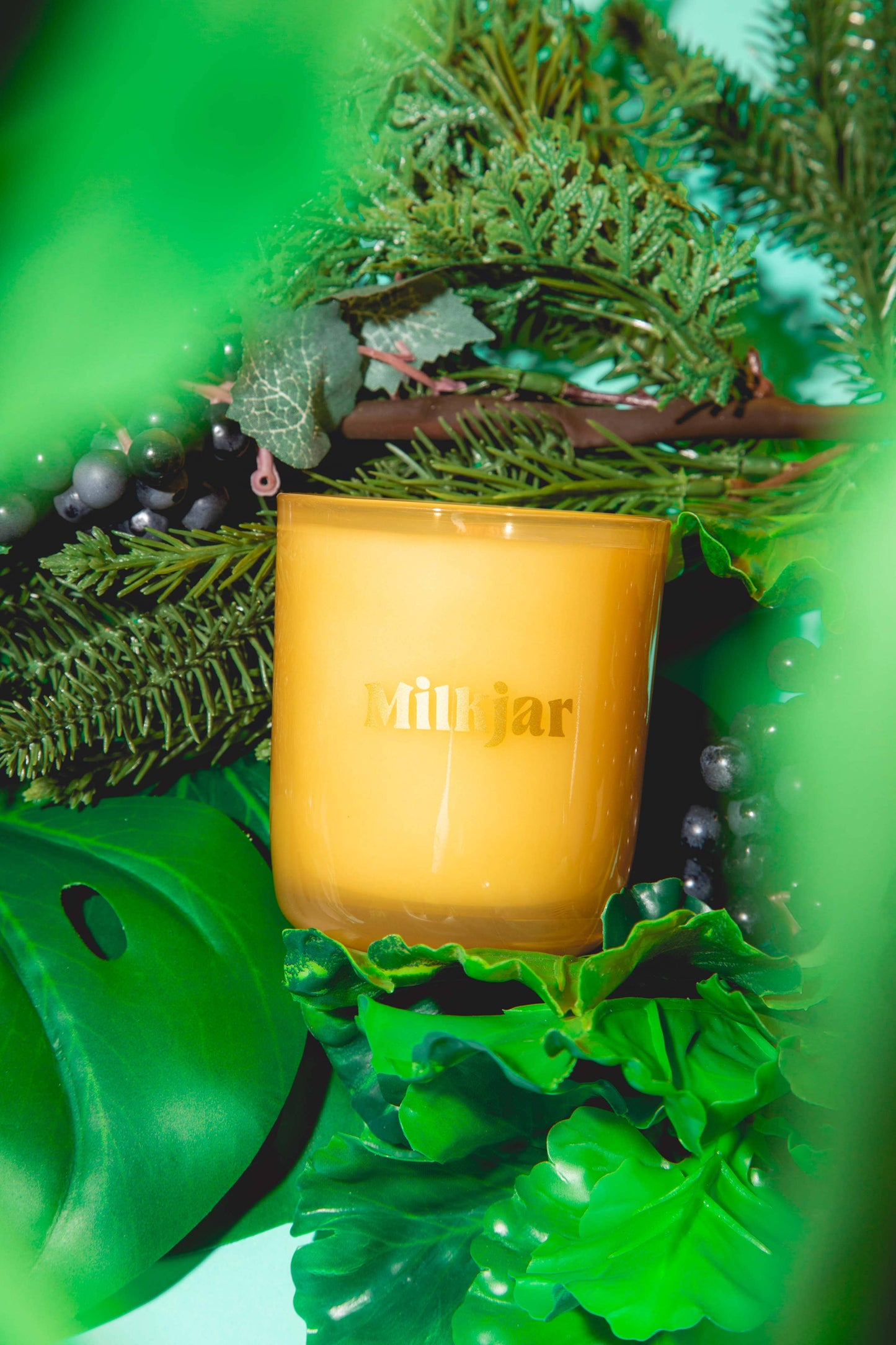 Milk Jar - Garden State Candle