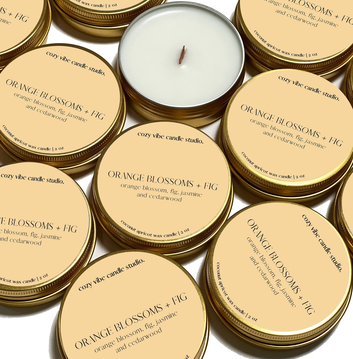 Orange Blossoms 2oz Candle