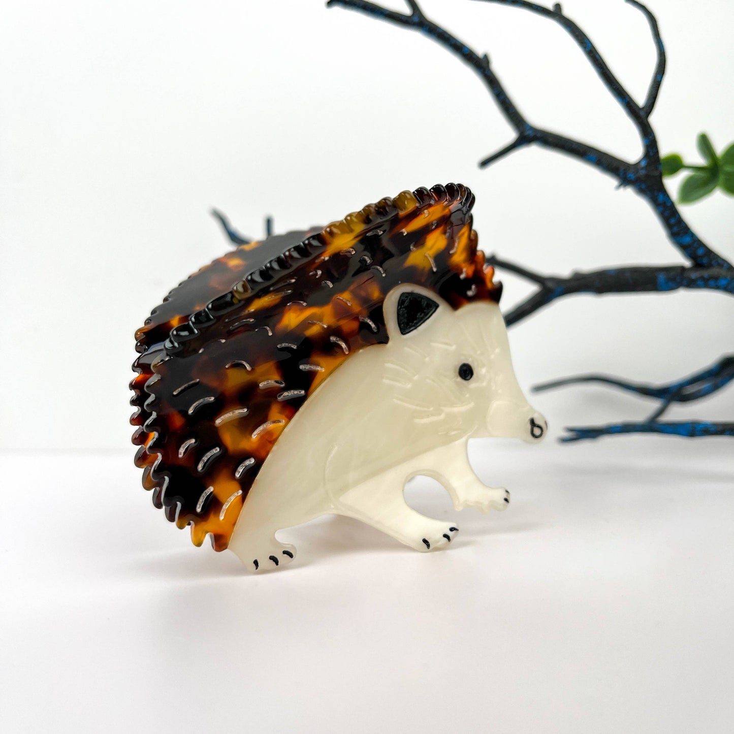 Hedgehog Hair Claw Clip