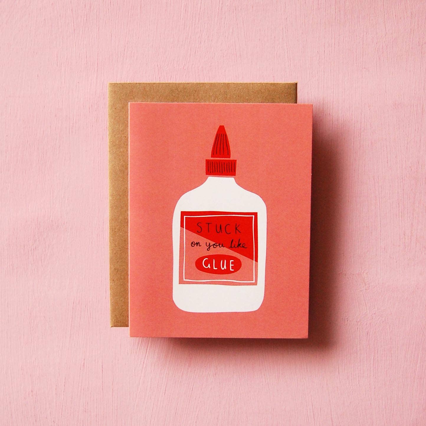 Stuck on You Card