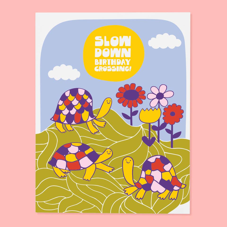 Birthday Crossing Card