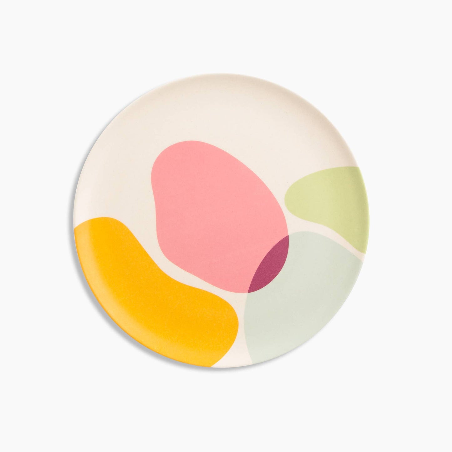 Bamboo Salad Plate Set in Boulders
