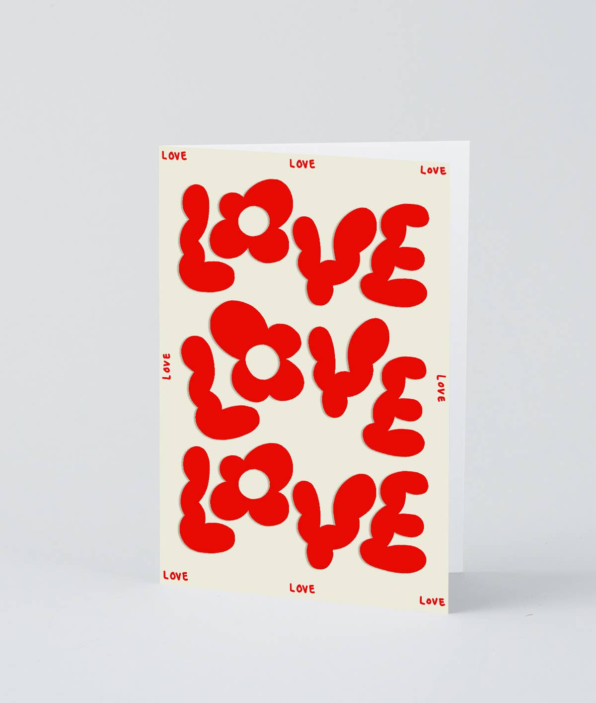 Love Love Love Card