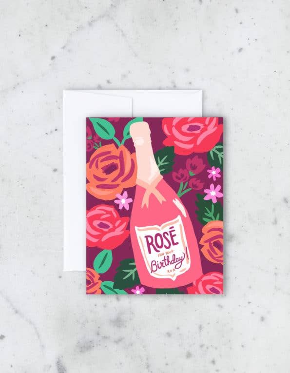 Birthday Rose Card