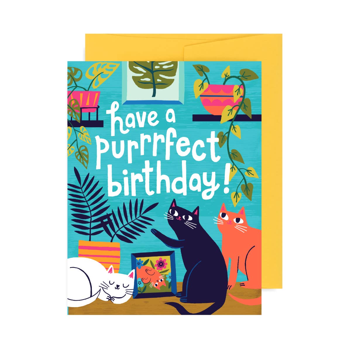 Purrfect Birthday Card