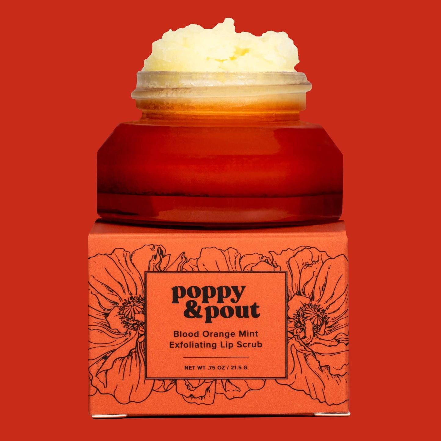 Blood Orange Mint Lip Scrub
