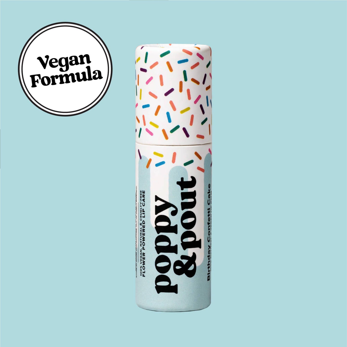 Blue Confetti Cake Lip Balm