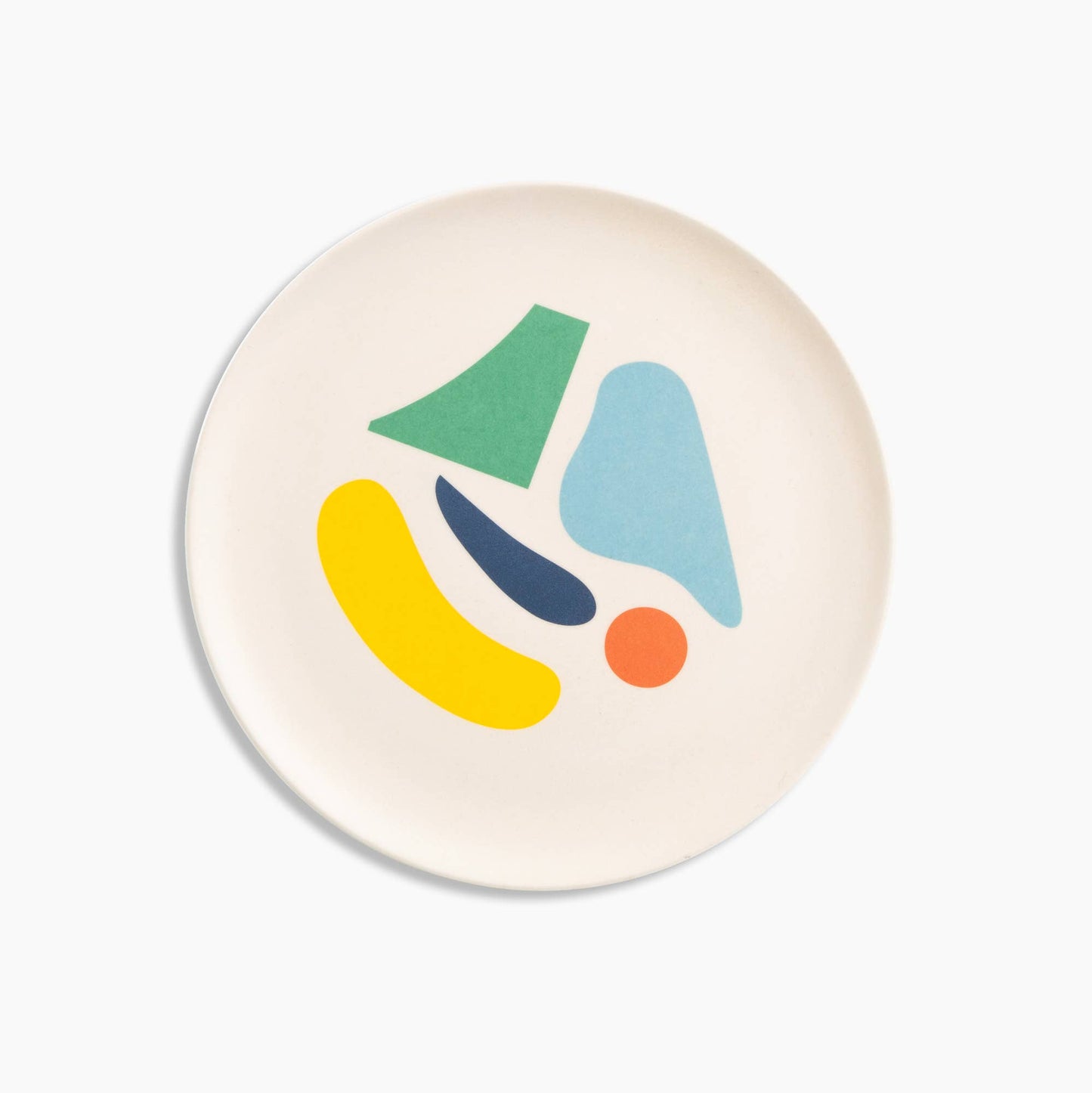 Bamboo Salad Plate Set in Play