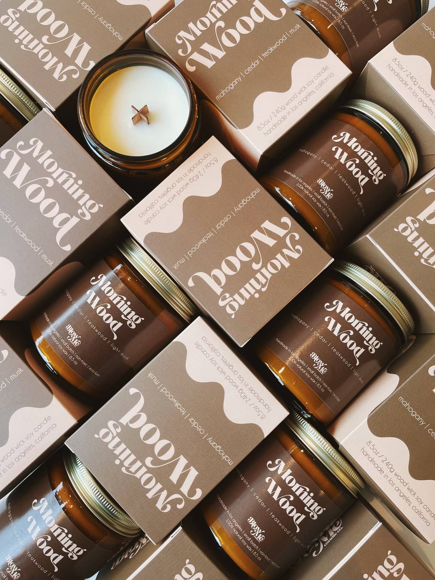 Morning Wood Scented Candle