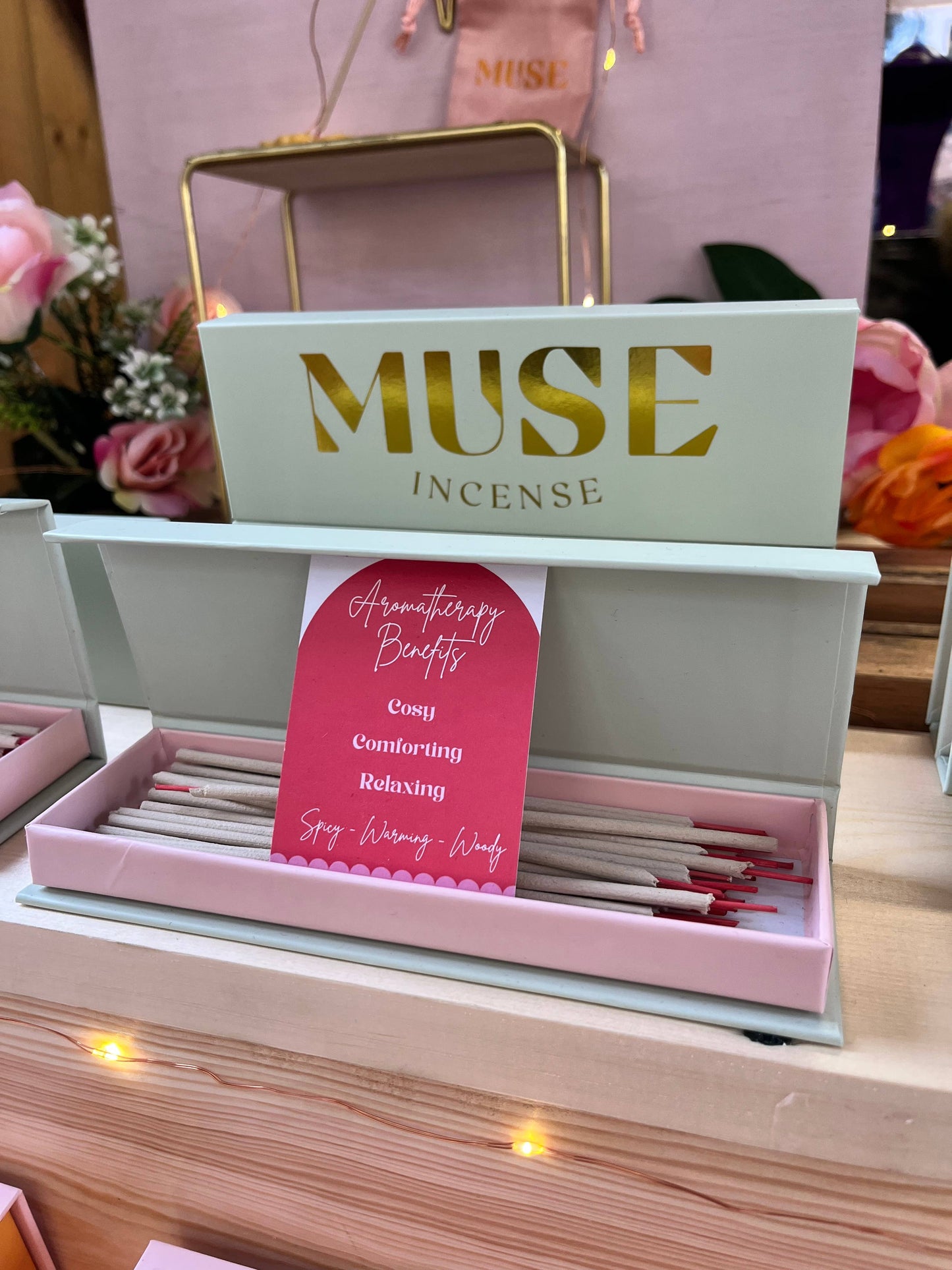 Clove and Cinnamon Incense - Muse Natural Incense Box