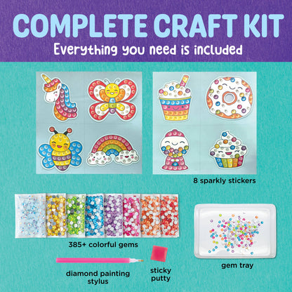 Gem Diamond Painting Stickers Mini Kit