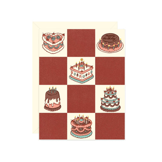 Birthday Cakes Card