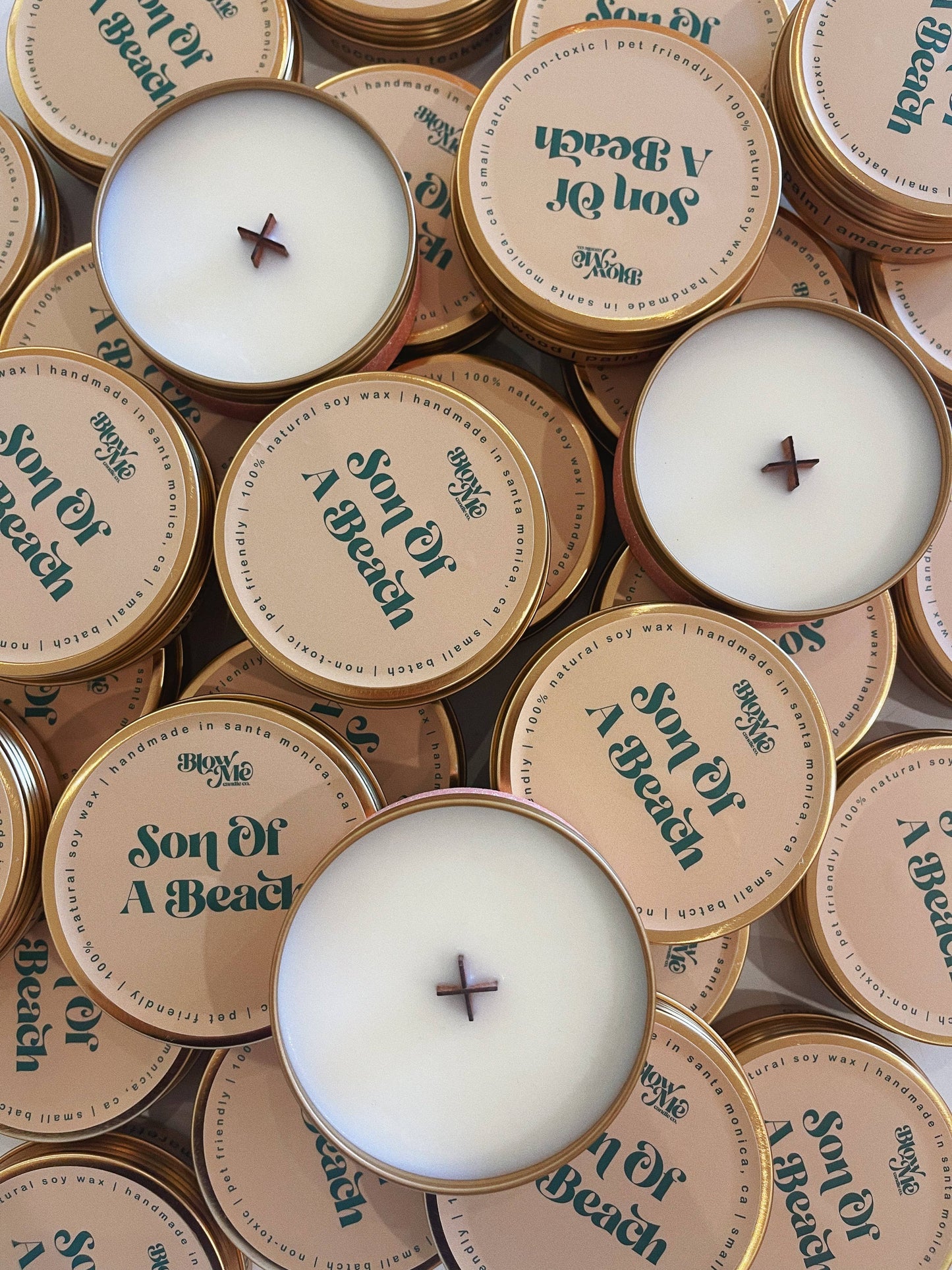 Son Of A Beach Mini Candle