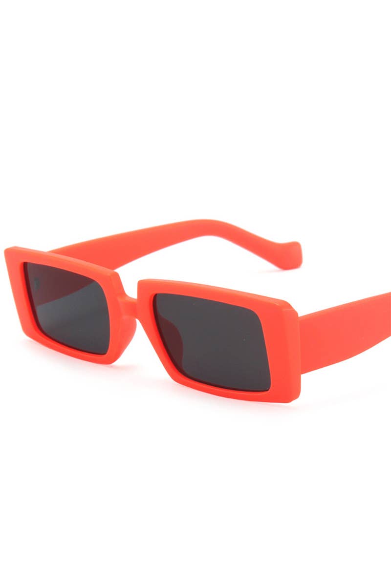 Rectangle Sunglasses - Tomato