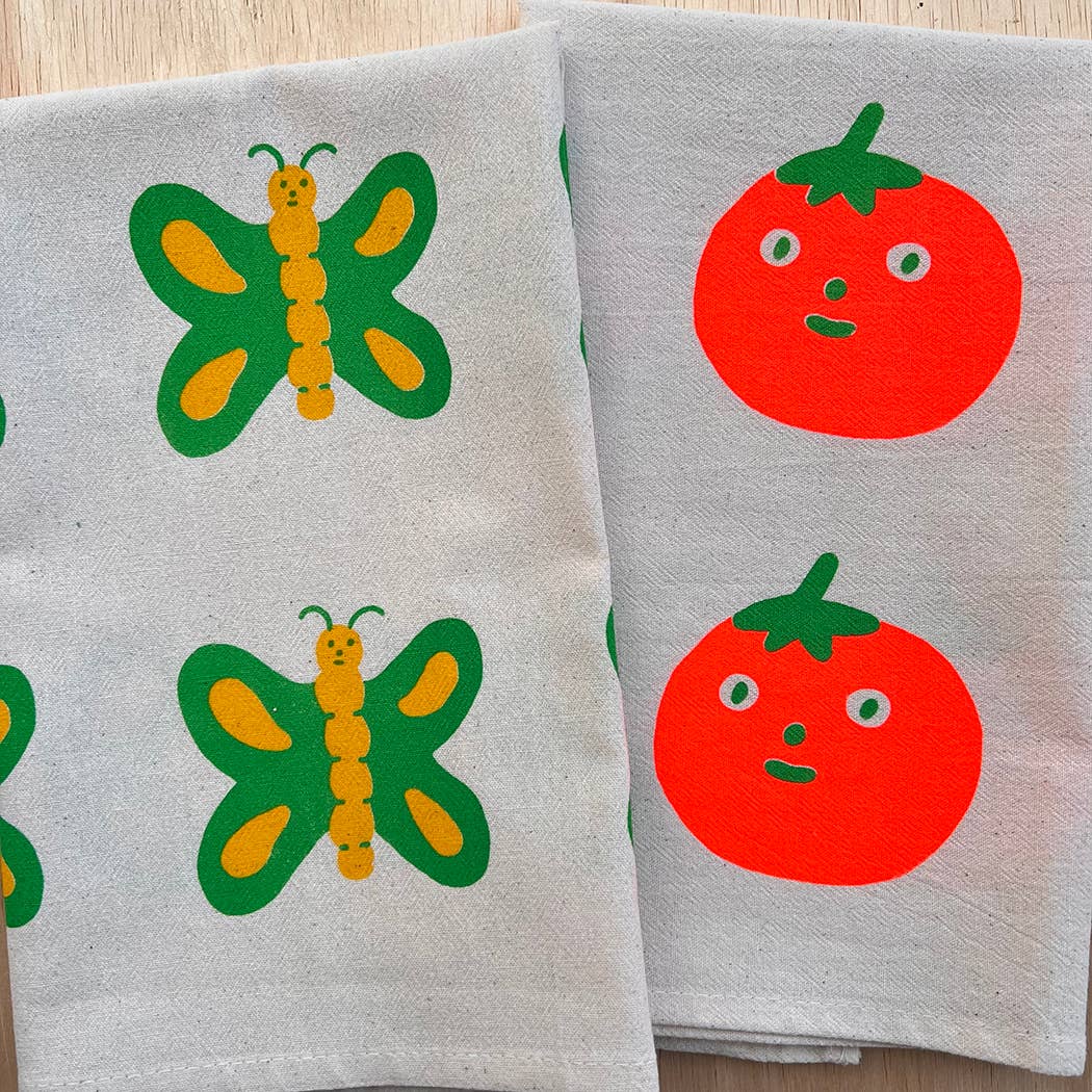 Tomato tea towel