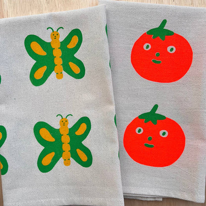 Tomato tea towel