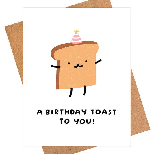 Birthday Toast Greeting Card