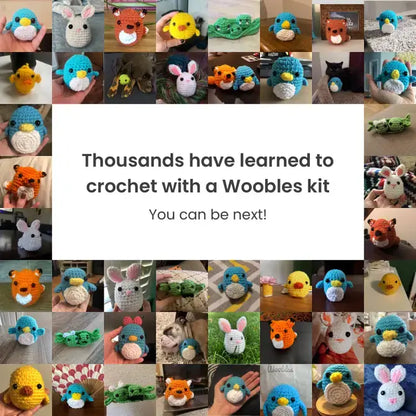 The Woobles - Bjorn the Narwhal Beginner Crochet Kit