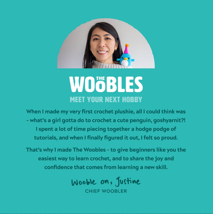 The Woobles - Tanya the Tiger Beginner Crochet Kit