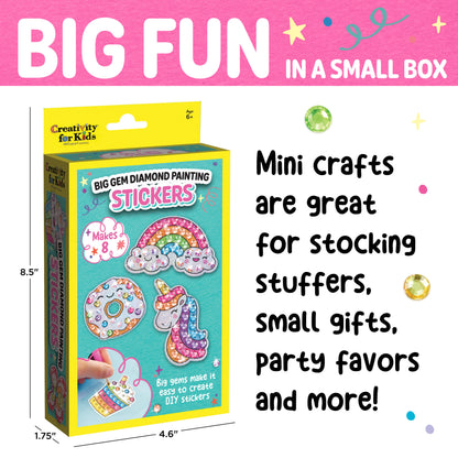 Gem Diamond Painting Stickers Mini Kit