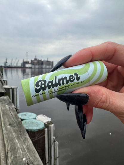 Peppermint Lip Balm - Balmer Cacao Butter Lip Balm