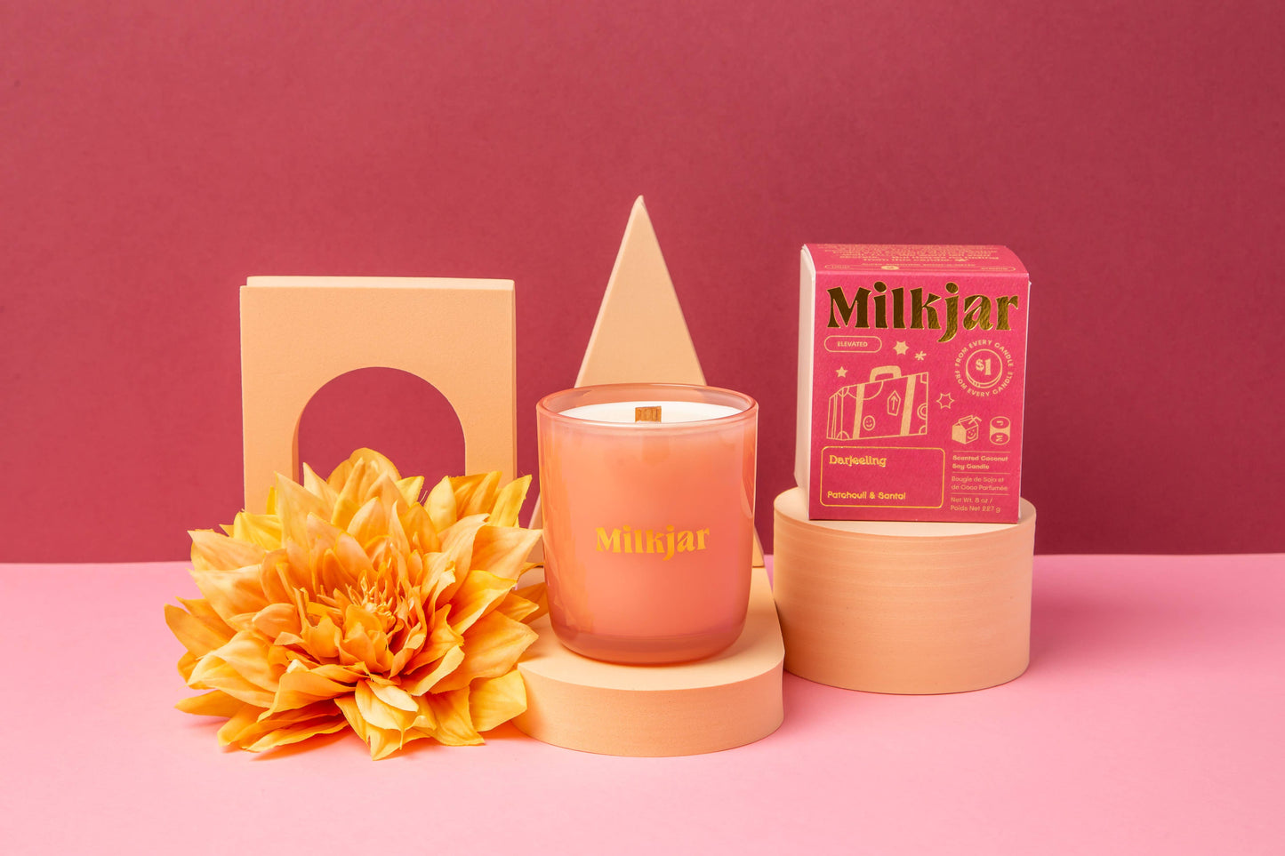 Milk Jar - Darjeeling Candle