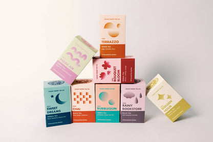 Rainy Bookstore: Color Theory Tea Co.