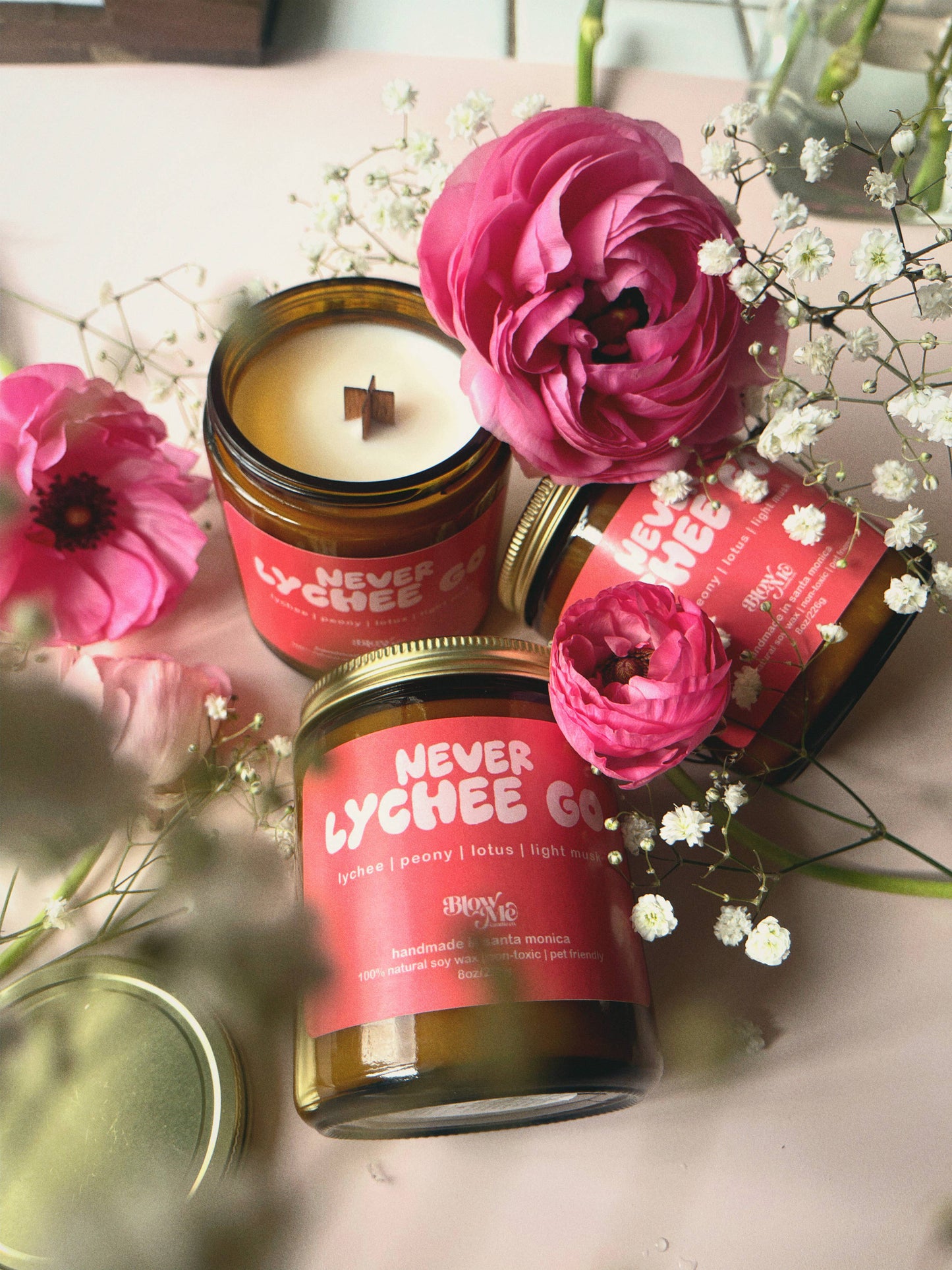 Never Lychee Go Candle