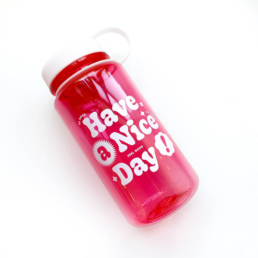 Feel Good Have a Nice Day Water Bottle